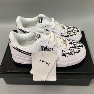Giày thể thao nam nữ ❤️full box+bill.hộp❤️- giày air force 1 af1 dior đế đen thời trang full box bill