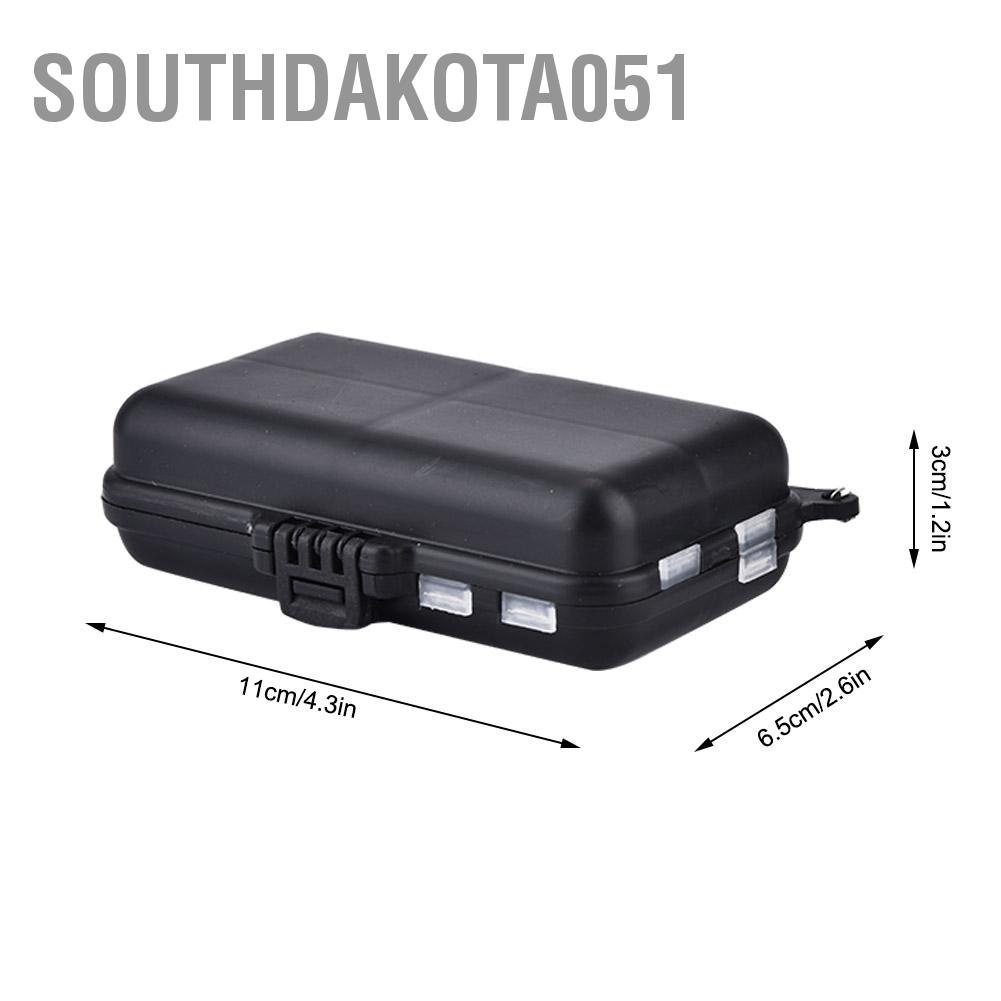Southdakota051 Fishing Tackle Box Hook Lures Accessories Storage Case