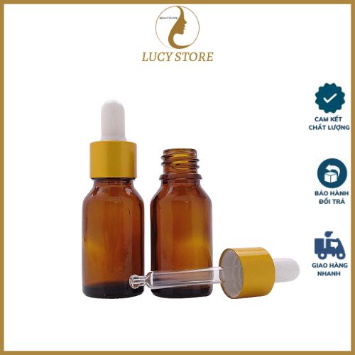 Lọ chiết serum nhỏ giọt 5ml 10 ml - lucy store thiết bị vật tư spa