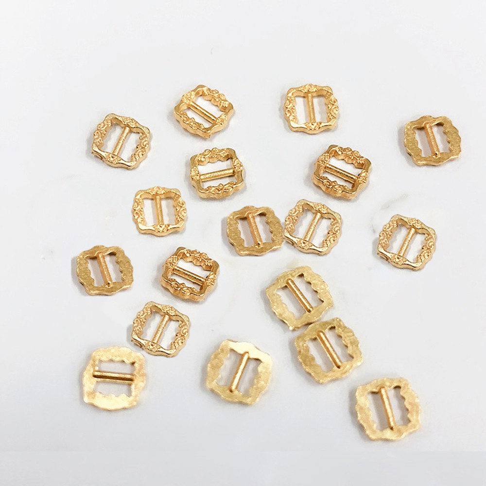 Set 20 / 40 Nút Khóa Ba Mặt Mini 6x6mm Chất Lượng Cao Cho Búp Bê