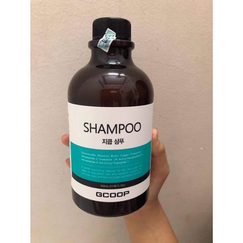Dầu gội đầu Shampoo_Gcoop từ dược liệu thiên nhiên