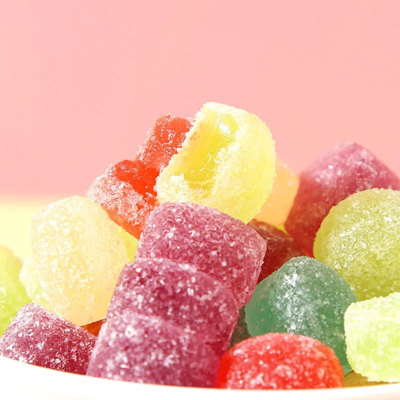 1 HỘP 30 THANH KẸO DẺO BAO ĐƯỜNG VỊ TRÁI CÂY - ĂN VẶT NỘI ĐỊA