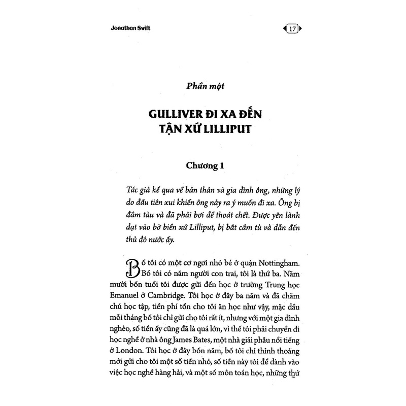 Sách Gulliver Du Ký - Tiểu thuyết