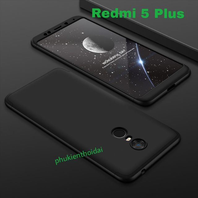 Xiaomi Redmi 5 Plus _ ốp lưng 360 hiệu Gkk cao cấp siêu mỏng