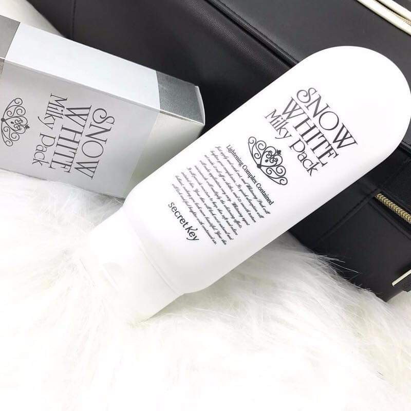 Kem Ủ Trắng Secret Key Snow White Milky Pack (200ml)