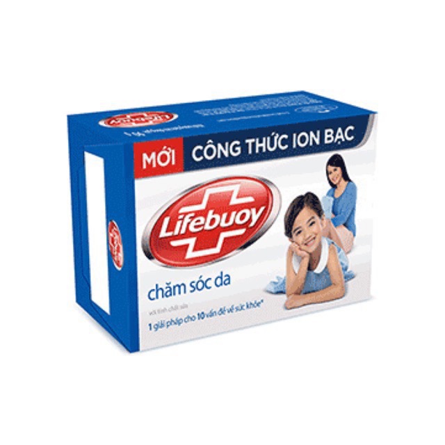 Xà Bông Lifebuoy Chăm Sóc Da Xanh Đậm 90g