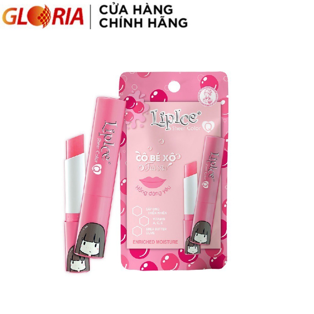 [Mã COSGLORIAT4 -8% đơn 250K] Son dưỡng Lipice Sheer Color Q 2.4g