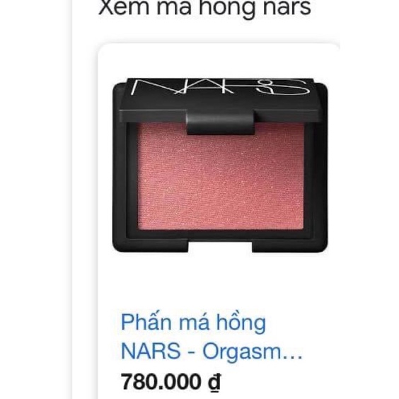 Phấn má hồng dạng nén Nars Blush