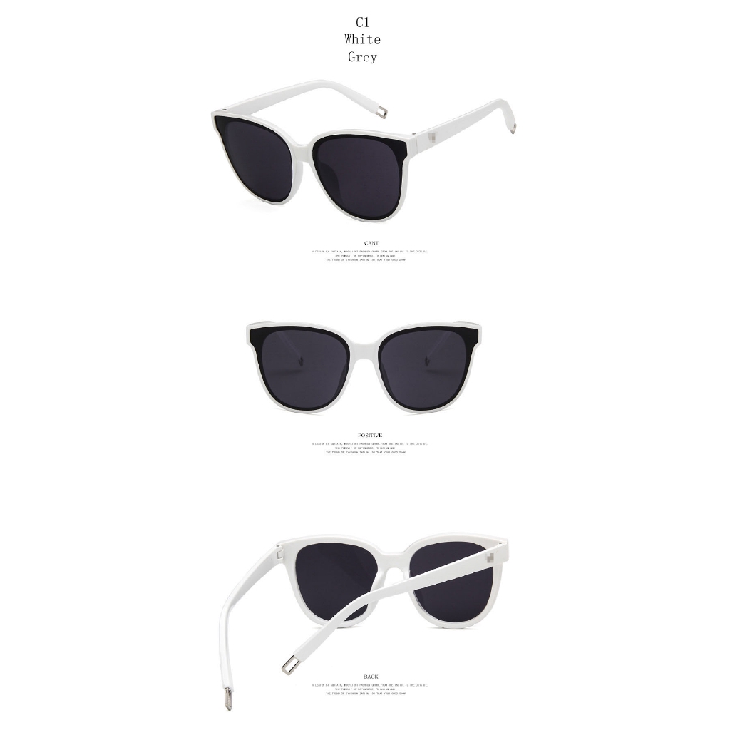 Kính mát SAMJUNE mắt mèo màu sắc sang trọng cho cả nam và nữ