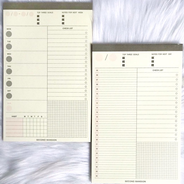 Notepad Lên Kế Hoạch - Sổ Giấy Lên Kế Hoạch Planner