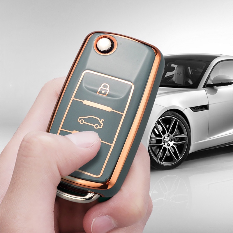 Vỏ TPU Bảo Vệ Chìa Khóa Xe Hơi Volkswagen VW GOLF POLO PASSAT TIGUAN TOURAN TOUAREG JETTA