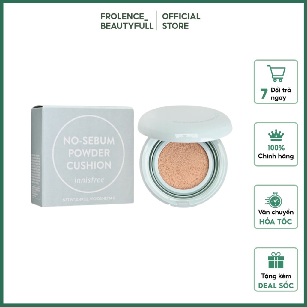 PHẤN NƯỚC/ INNISFREE/ Phấn nước kiềm dầu INNISFREE Skinny Coverfit Cushion [cushion]