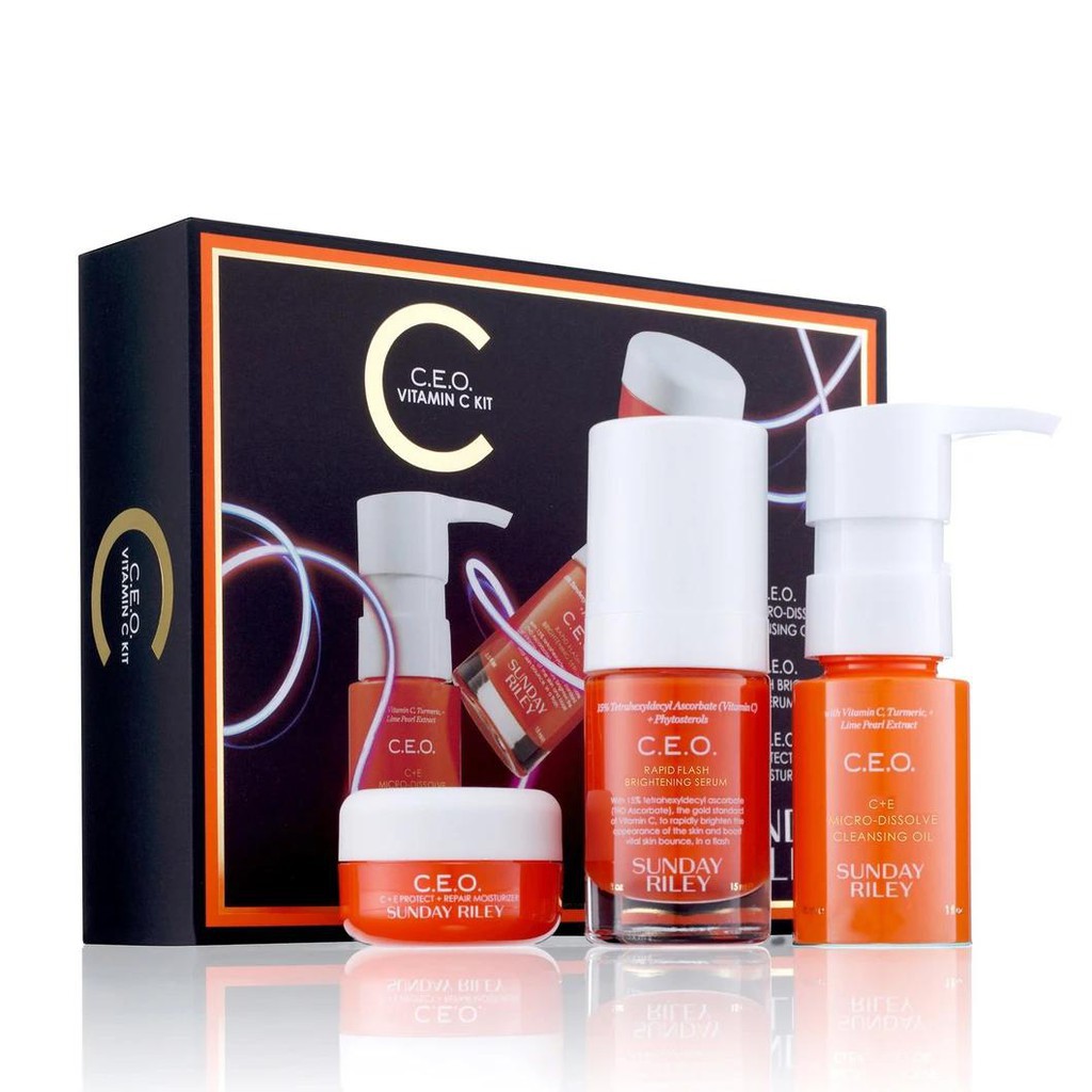 Set dưỡng da 3 món vitamin C Sunday Riley