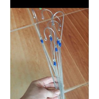 10 cái móc kẽm treo chậu trồng lan