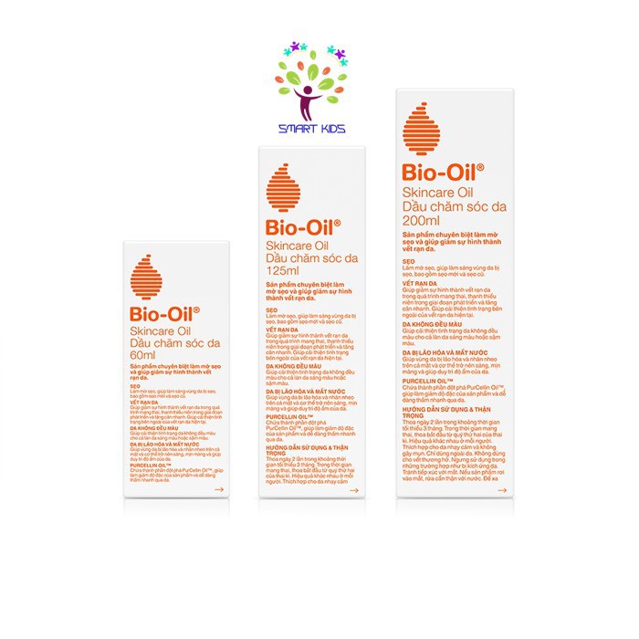 Bio Oil Skincare oil Giảm rạn da và làm mờ sẹo hàng chính hãng