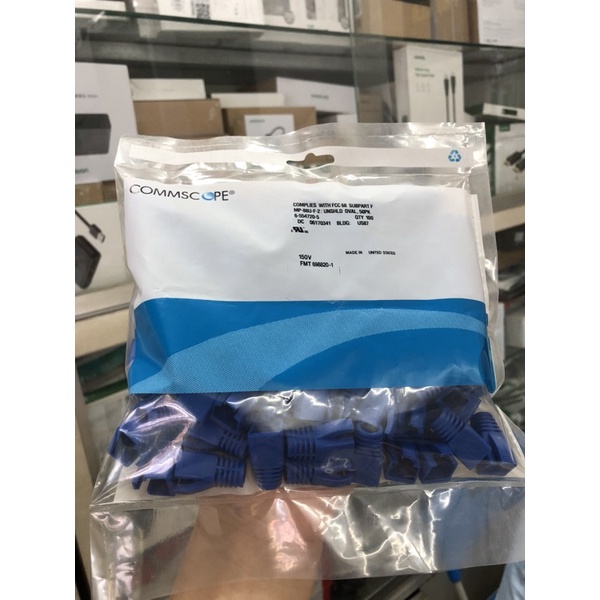 Đầu chụp CAT5, CAT6, CAT6A Commscope cao cấp