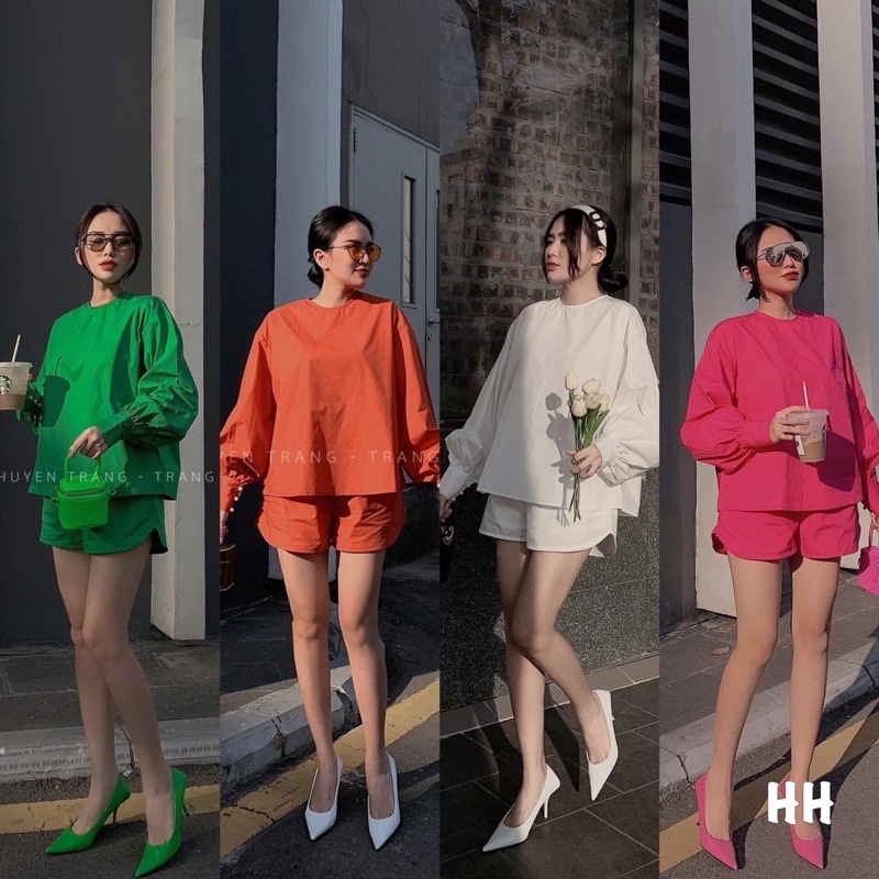 Giầy cao gót basic full màu siêu hót