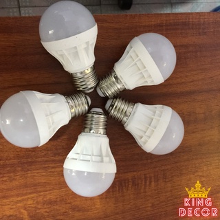 Bóng đèn LED tròn 7W ánh sáng vàng - tiết kiệm điện