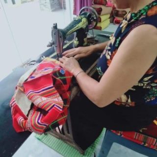Địu trẻ em dân tộc Thái Tây Bắc