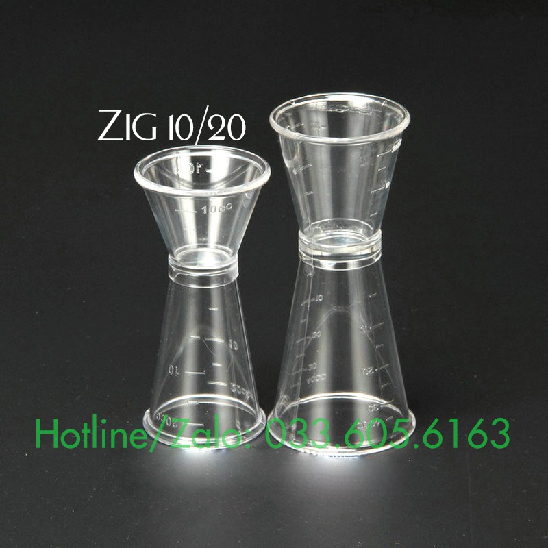 Ly đong nhựa 100ml - Ca đong 100ml có quai - Ly đong 50ml - Zig đong 20/40ml - Zig đong 10/20ml