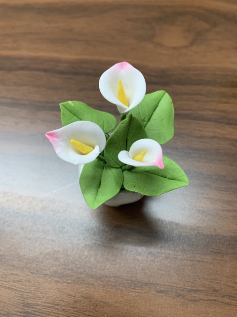 Hoa đất sét mini