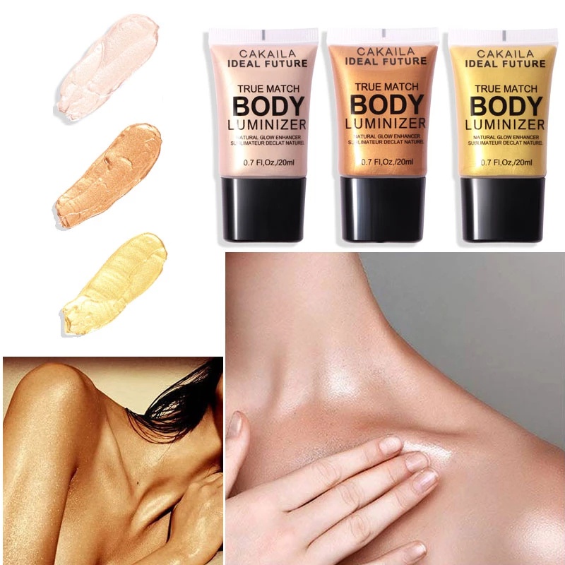 Kem Bắt Sáng Dạng Lỏng CAKAILA Chống Thấm Nước Lâu Trôi 3 Màu Tùy Chọn