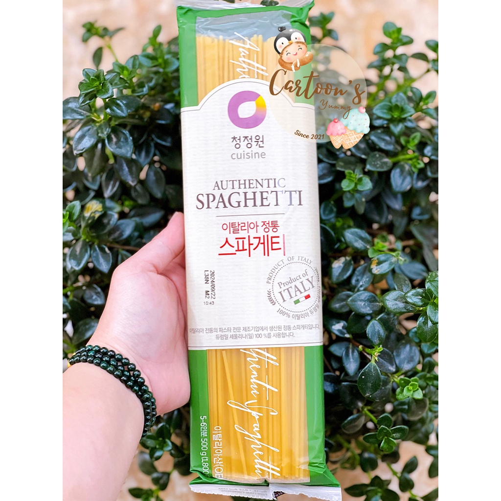Mỳ spaghetti Hàn Quốc Kiểu truyền thống 500gr