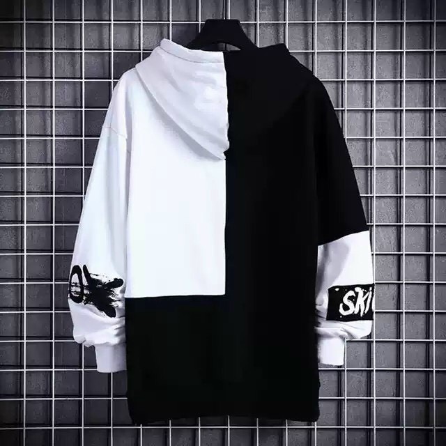 Áo Hoodie Nam Form Rộng,Áo Hoodie Nữ Form Rộng PHỐI 2 MÀU dáng Hoodie Unisex | BigBuy360 - bigbuy360.vn