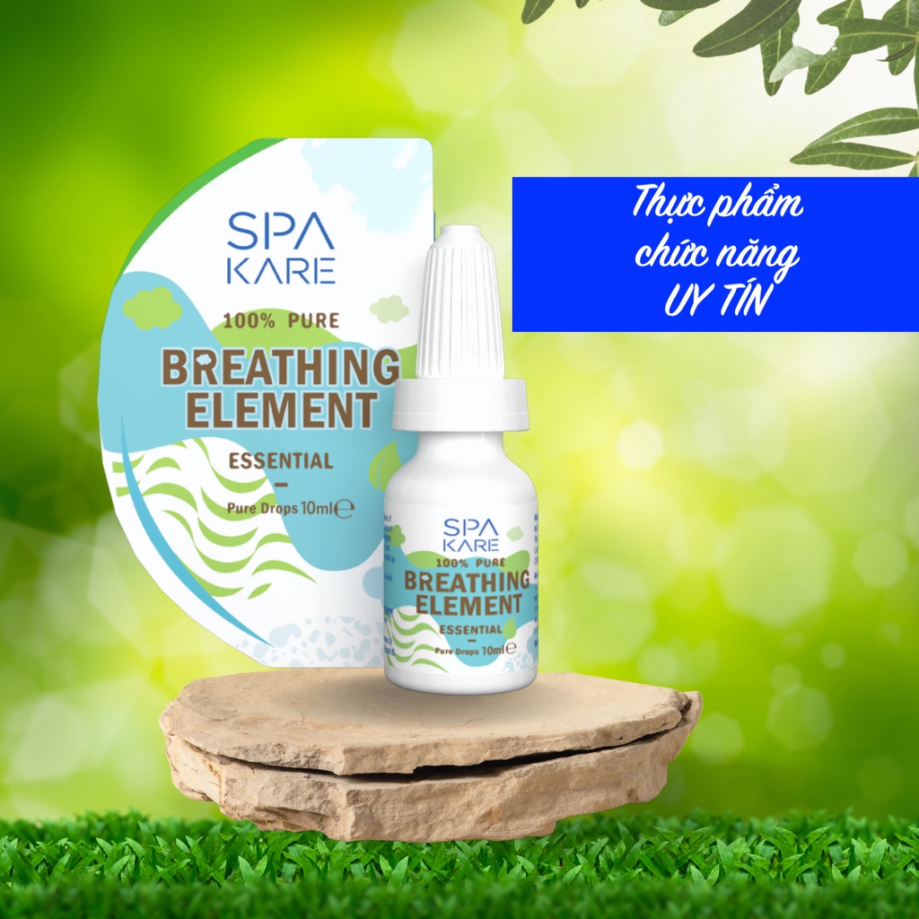 Tinh dầu Breathing Element Tiens giúp thư giãn giảm căng thẳng mệt mỏi tránh tia UV