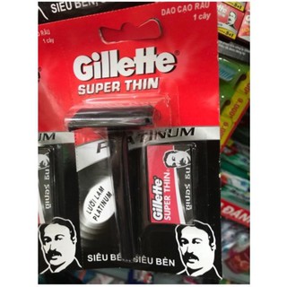 Dao cạo râu Gillette + lưỡi lam [ SỈ+ LẺ]