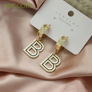 Khuyên tai lủng lẳng màu vàng / bạc cho nữ