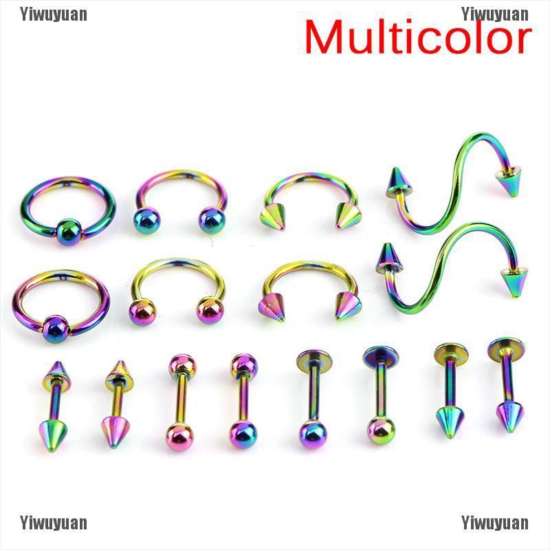 Bộ 16 Món Đồ Thời Trang Cá Tính Bằng Inox