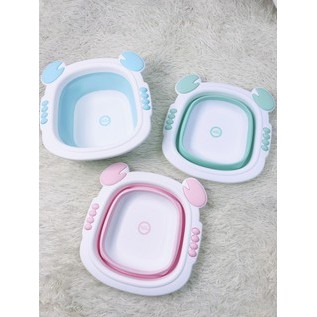 [CHUBBYSHOP] Chậu rửa mặt gấp gọn Mom Trusted siêu tiện lợi rửa măt, vệ sinh