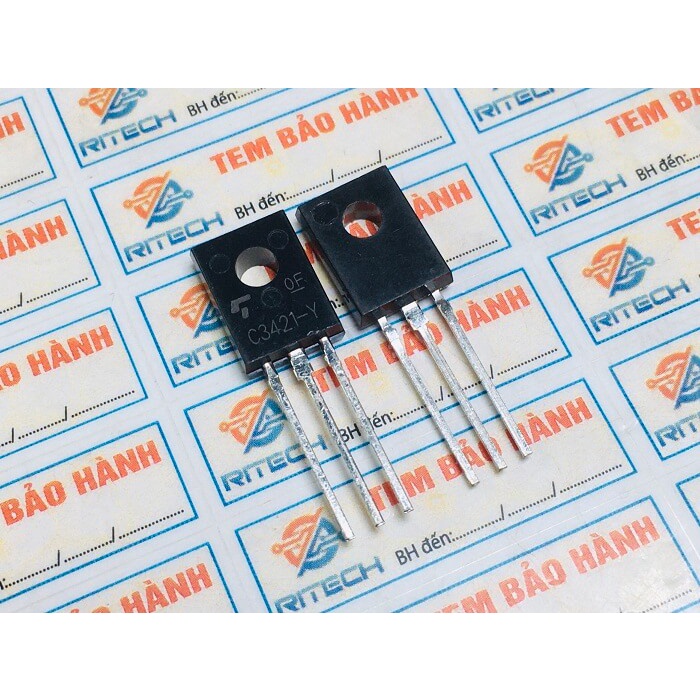 Combo 5 chiếc  Cặp sò Transistor 2SA1358(A1358-Y)-2SC3421(C3421-Y) TO-126 hàng chính hãng