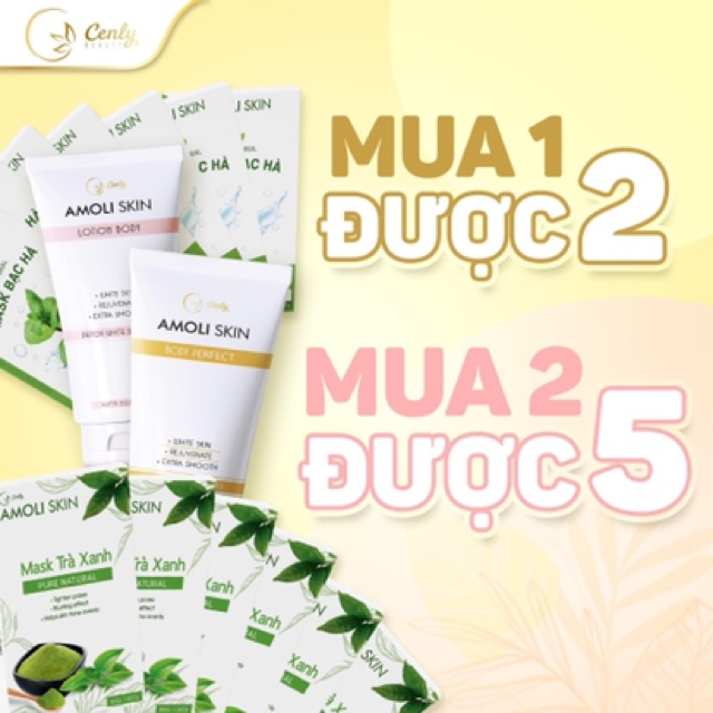 Kem Ủ BODY PERFECT AMOLI SKIN [BẬT TONE NGAY LẦN ĐẦU SD] tặng kèm mask | BigBuy360 - bigbuy360.vn