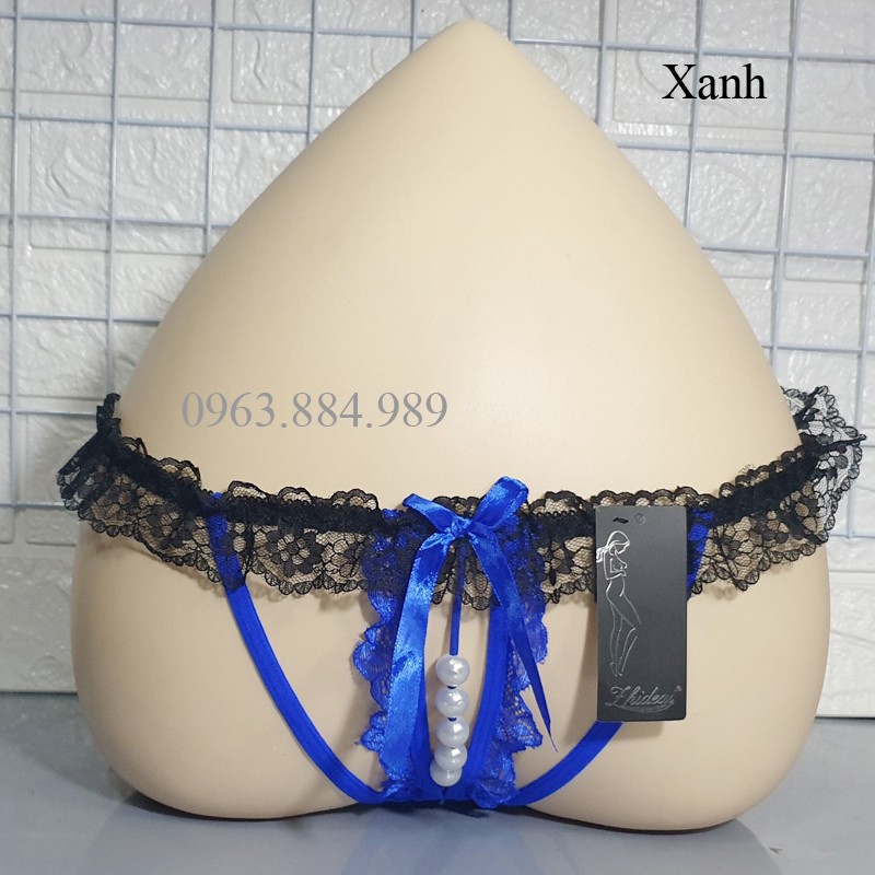 Quần lót nữ QN.20 ren phối màu đẹp kết hợp hạt cho chị em cực đẹp cực sexy- giao hàng kín đáo
