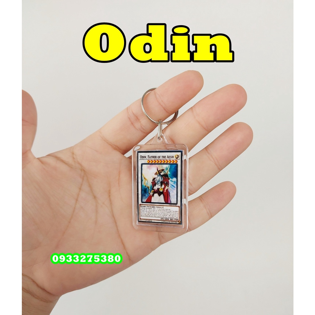Móc khóa Yugioh - Odin Father of The Aesir