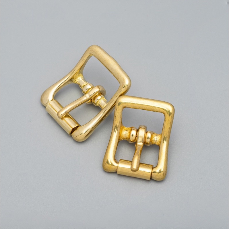 Khoá kim bập bênh Ngắn đồng thau chuyên dùng làm quai đeo tùi xách da thủ công