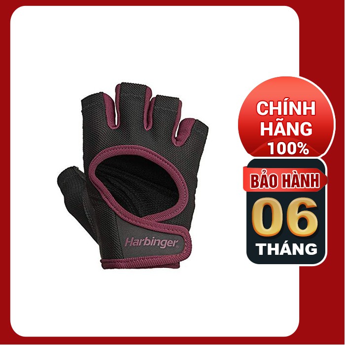 Găng Tay Tập Gym Nữ Harbinger Women’s Power Gloves – Màu Merlot