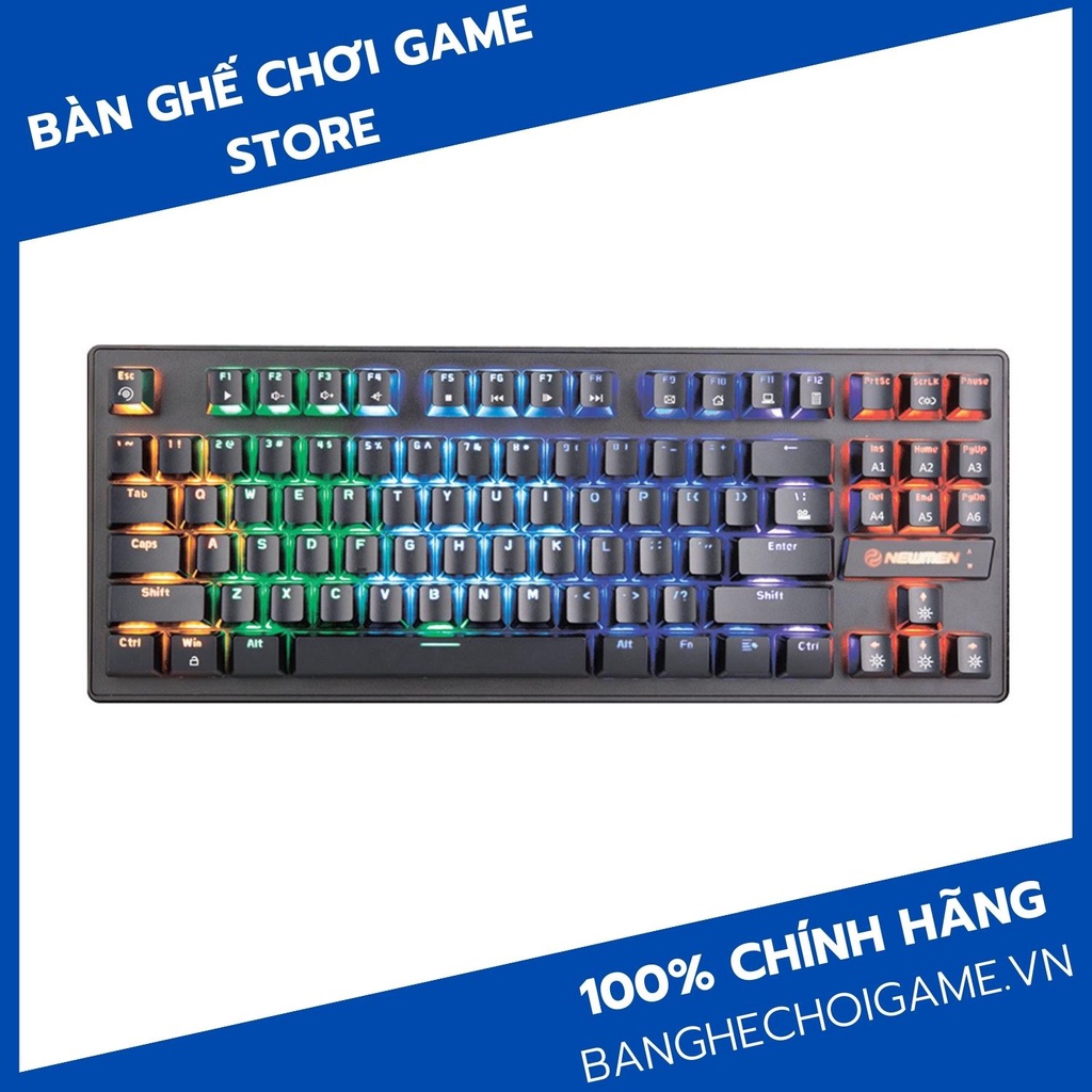 Bàn phím cơ Newmen GE87 TKL N-Box Outemu Switch (Blue/Brown/Red) - Hàng chính hãng bảo hành 2 năm