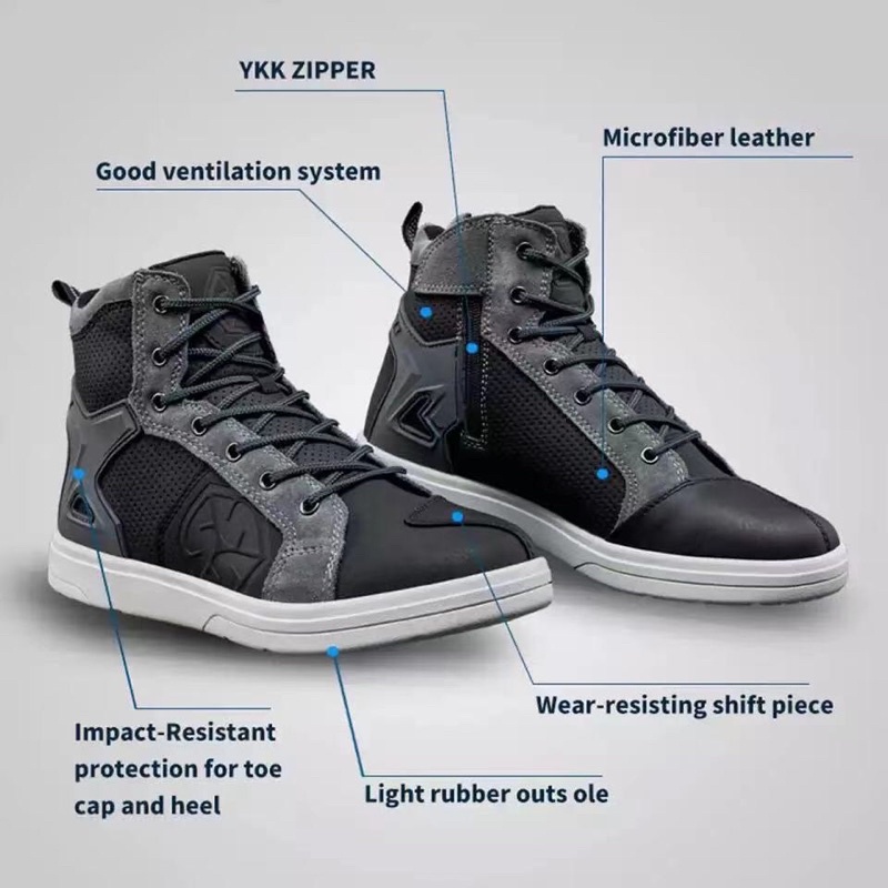 Giày bảo hộ mô tô Scoyco MT040