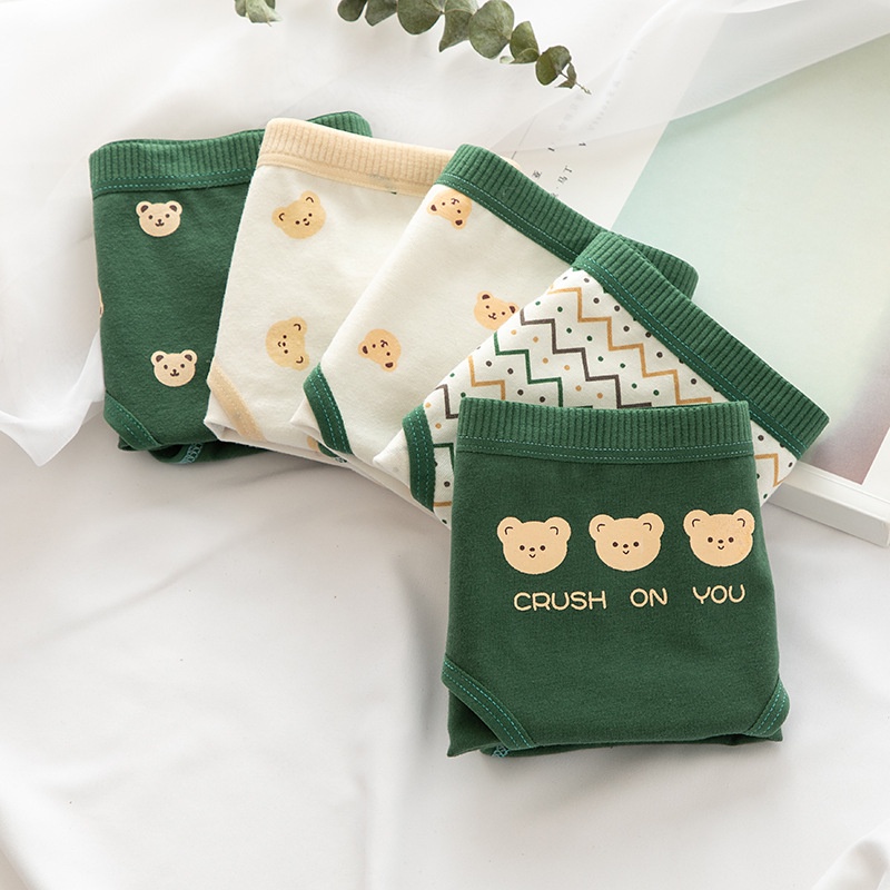 Quần lót nữ FREESHIP Quần Sịp Nữ họa tiết Gấu dễ thương - Đồ Nội Y Cotton cao cấp kháng khuẩn