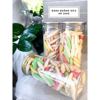 Bánh Con Sâu-Bánh Đuông Dừa- Bánh Của Tuổi Thơ Thơm Ngon Ăn Là Ghiền Mãi Hũ 350g - Đồ Ăn Vặt Nhà Làm | BigBuy360 - bigbuy360.vn