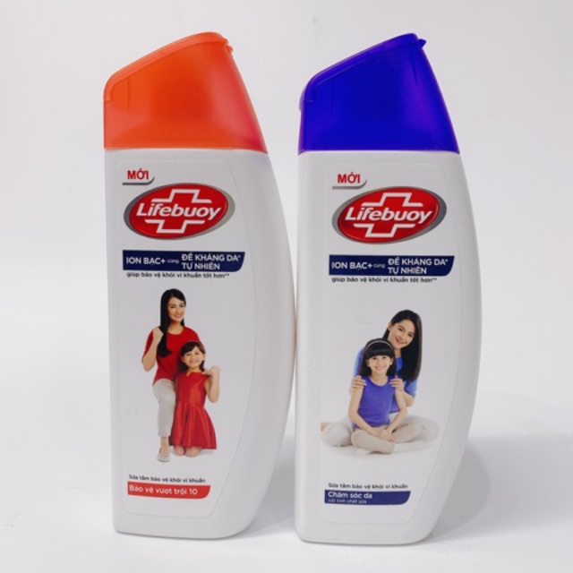 SỮA TẮM LIFEBUOY CHĂM SÓC DA - BẢO VỆ VƯỢT TRỘI 250G