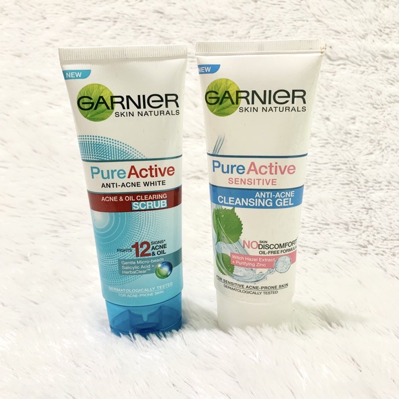 (hàng Mới Về) Gel Trị Mụn Garnier Pure Active 100ml