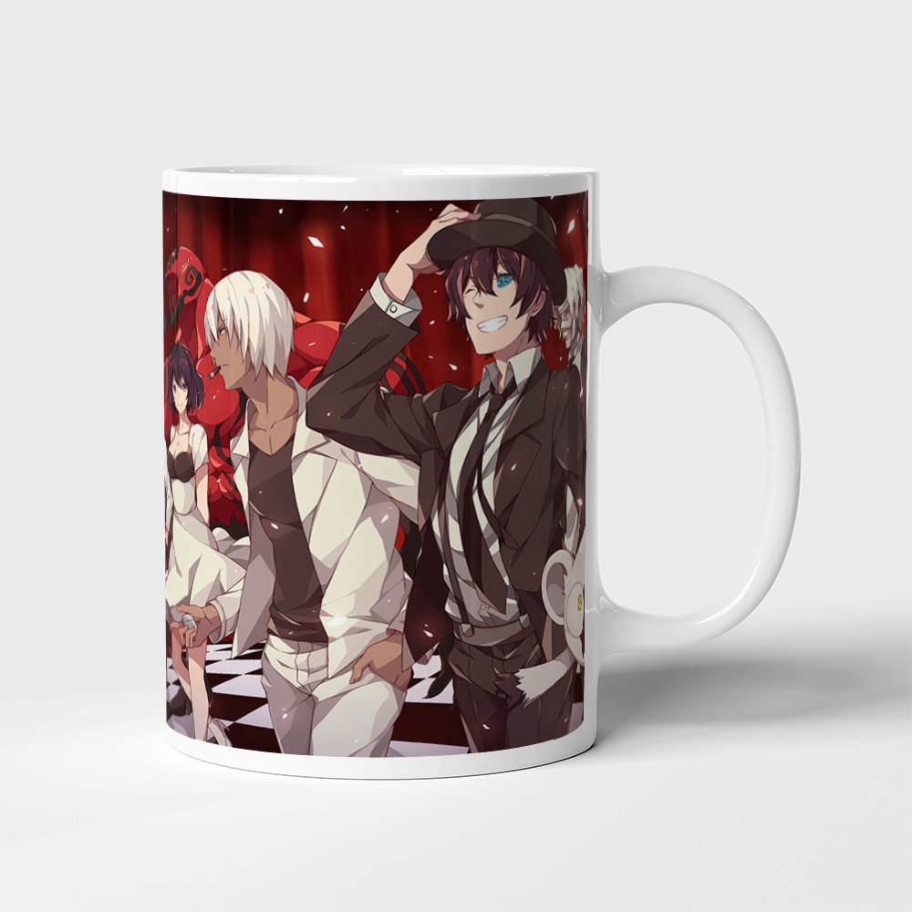 Cốc uống nước Anime, ly in hình BLOOD BLOCKADE BATTLEFRONT - Mẫu 1. Nhận in theo yêu cầu