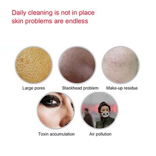 Cọ Rửa Mặt 3D 2 Đầu