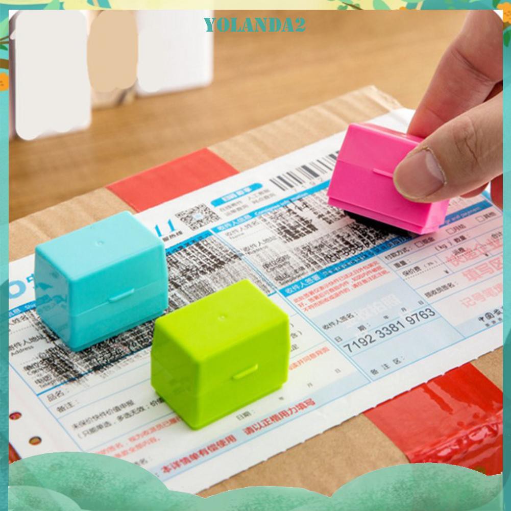 Con dấu lăn mã tem giúp đảm bảo sự riêng tư cho gói hàng thủ công
