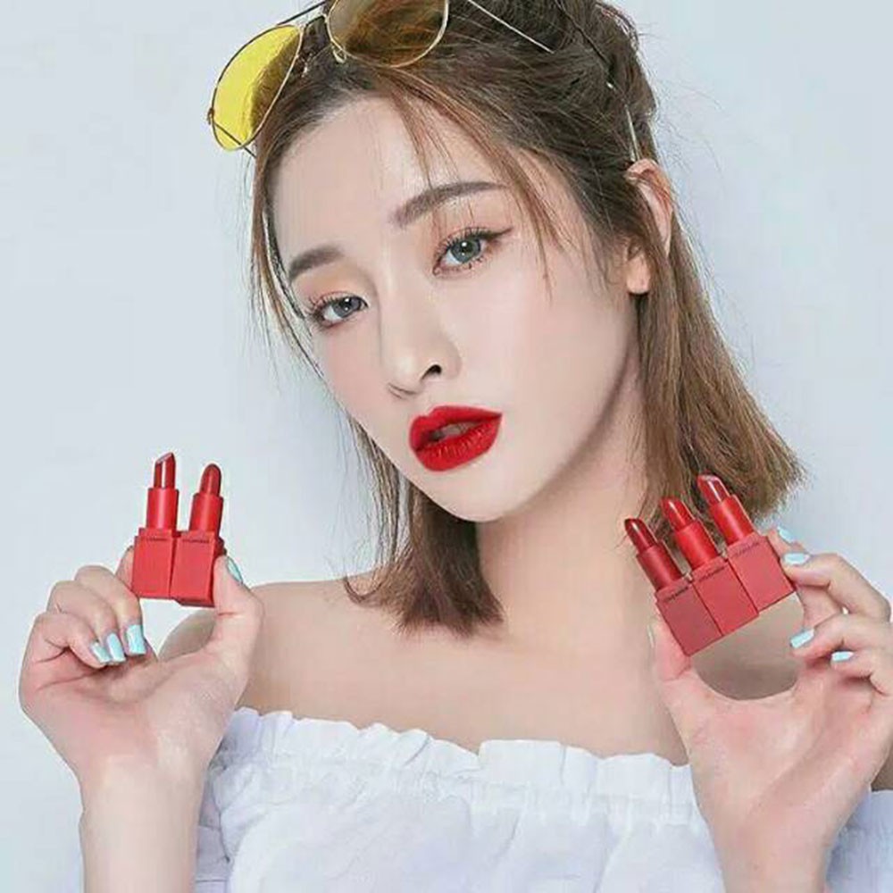 [Hàng mới về] Bộ son lì mini thích hợp làm quà tặng tiện dụng | BigBuy360 - bigbuy360.vn