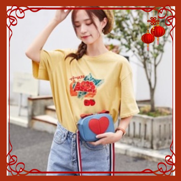 [XẢ] Túi đeo chéo trái tim